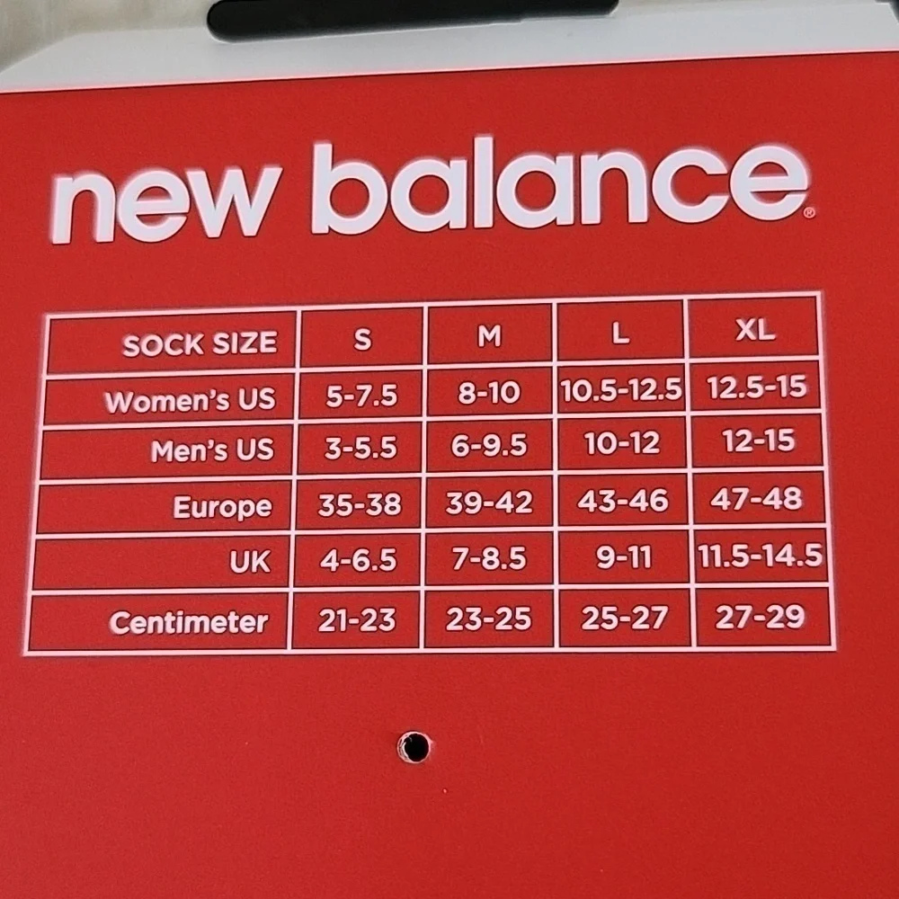 New Balance Multicolored Running Socks NWT